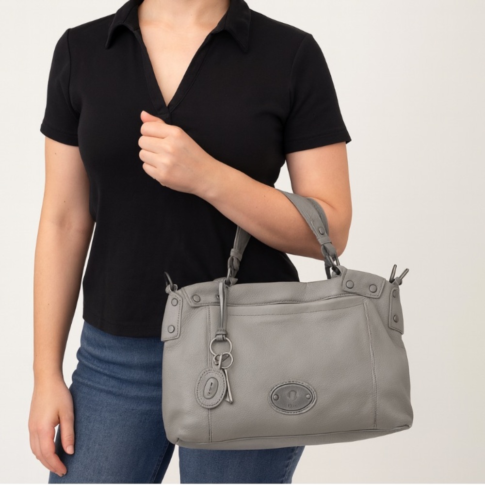 Fossil leather bag